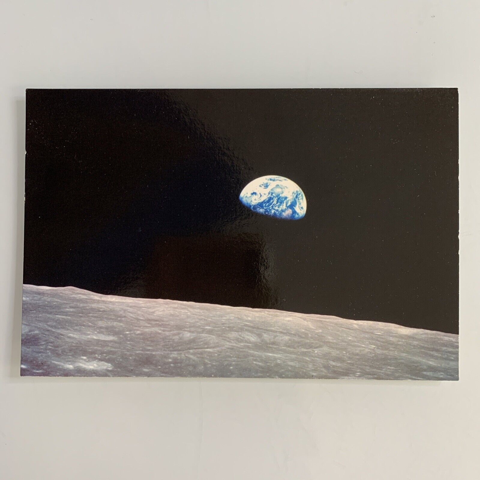 Earthrise 1968 Post Card