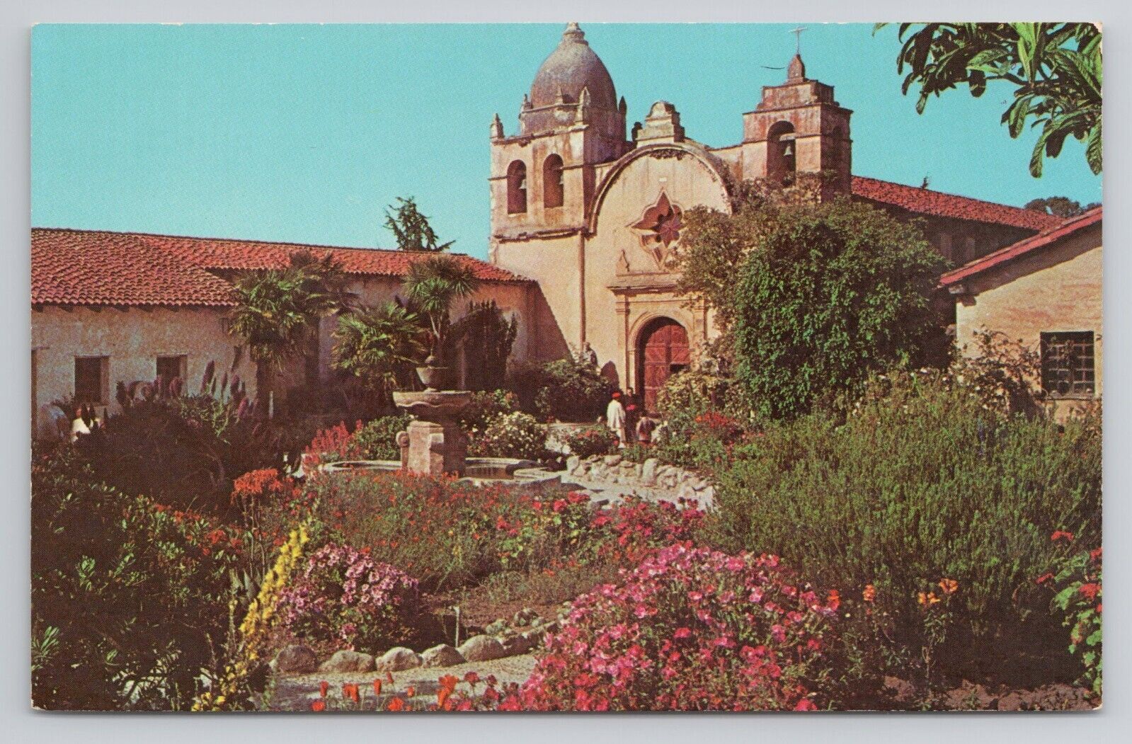 Carmel Mission Carmel California Postcard 3205