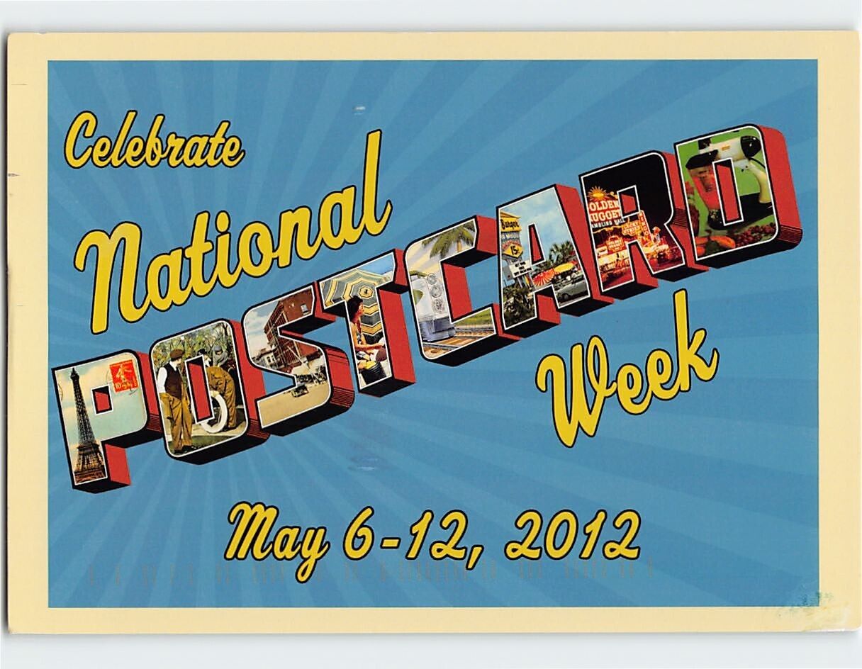Postcard Celebrate National Postcard Week May 6-12 2012