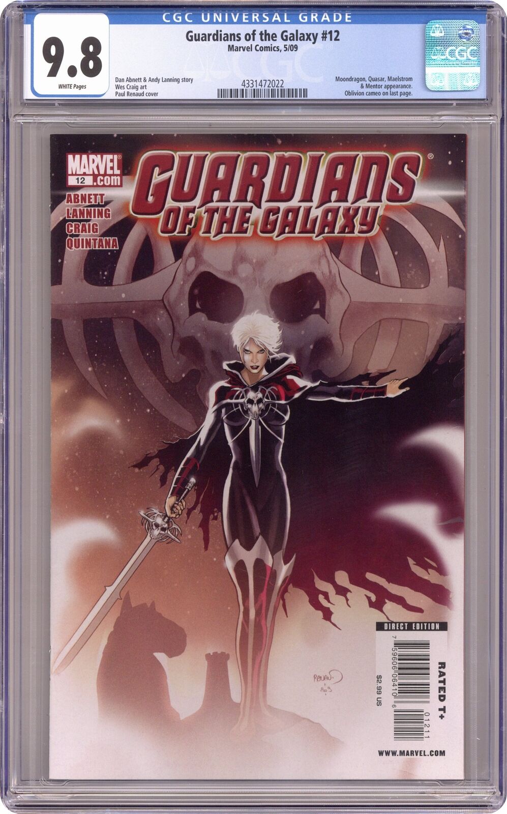 Guardians of the Galaxy #12 CGC 9.8 2009 4331472022