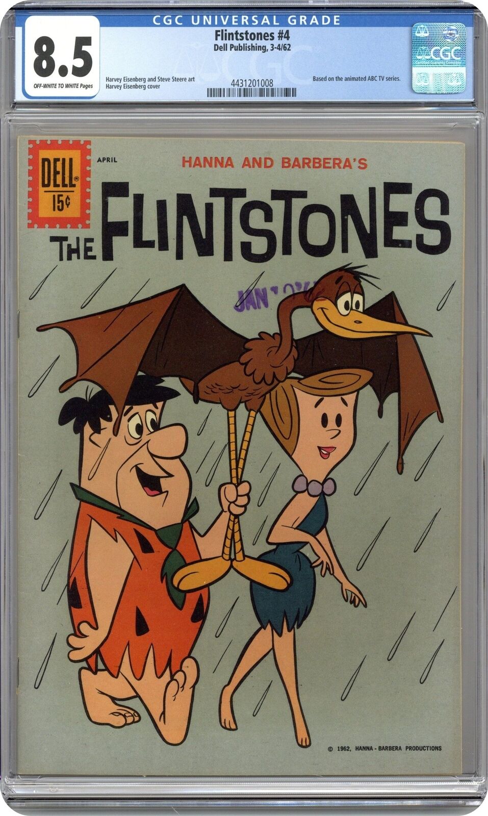 Flintstones #4 CGC 8.5 1962 4431201008