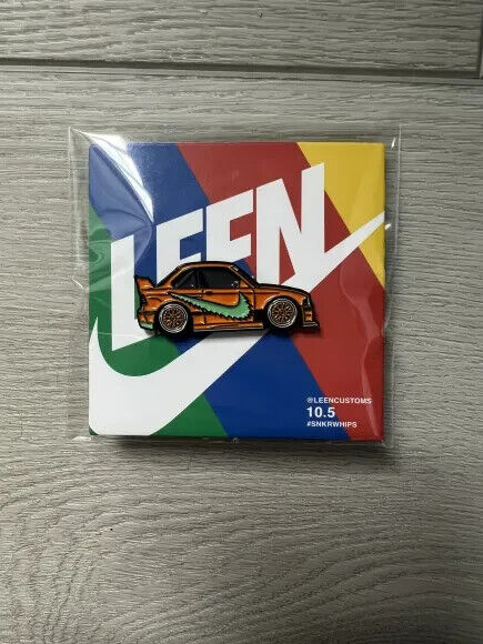 IN HAND Leen Customs SNKRWHIPS - BMW E36 Pin XXX/150 Limited Edition SOLD OUT