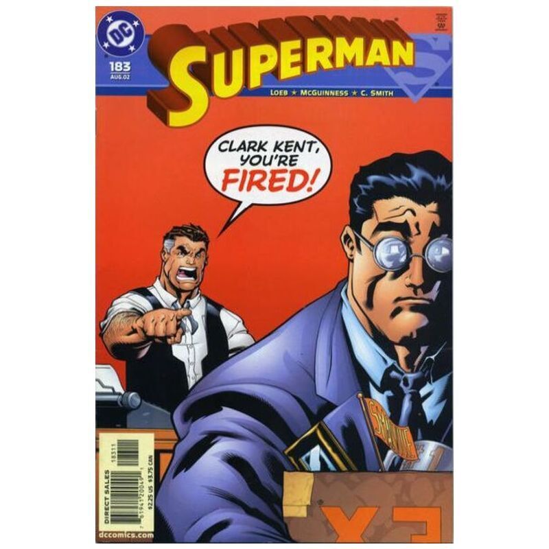 Superman #183  - 1987 series DC comics NM+ Full description below [a: