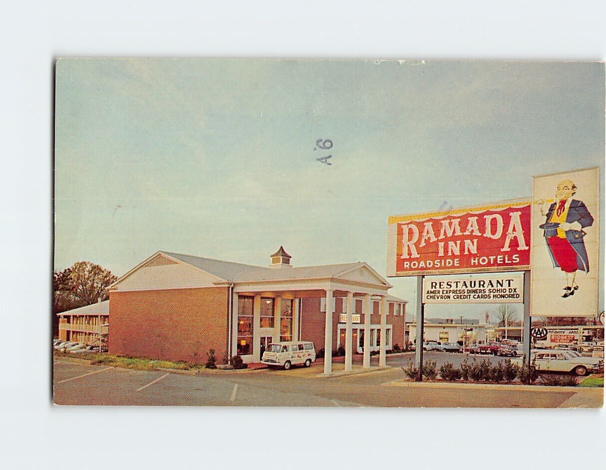 Postcard Ramada Inn Memphis Tennessee USA