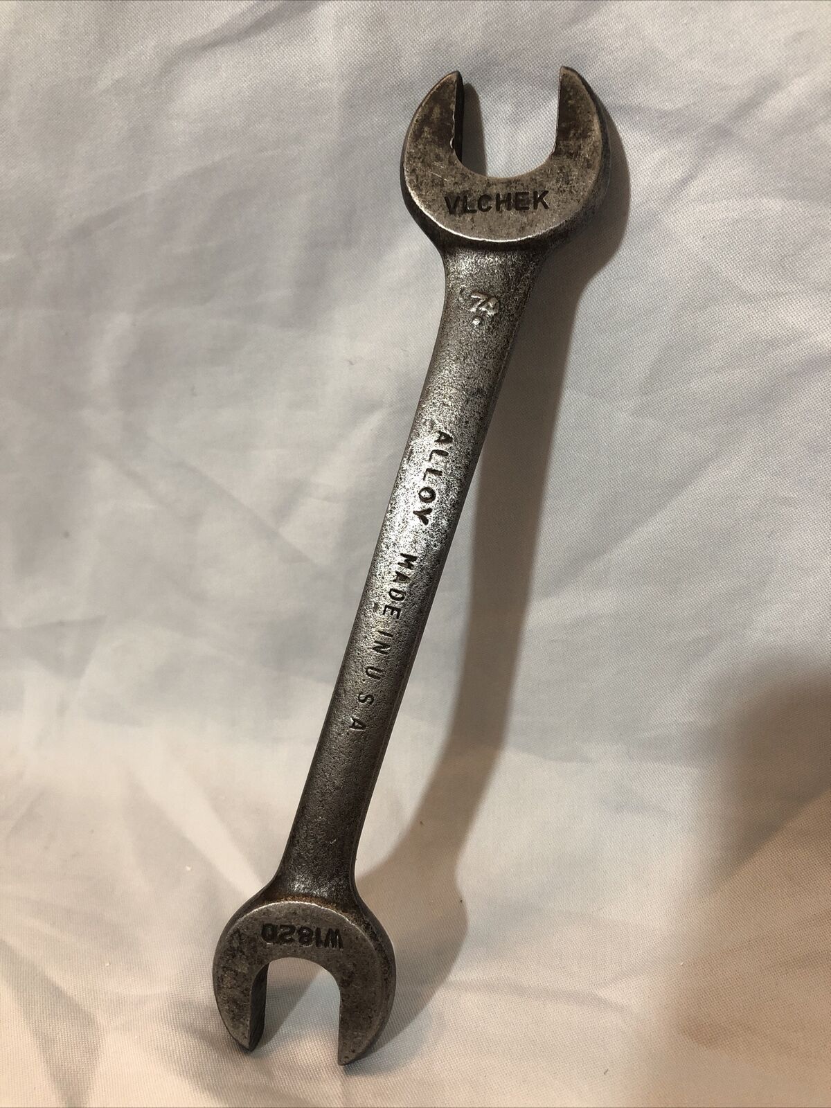 Vintage VLCHEK Wrench W1820 Double Open End 9/16\