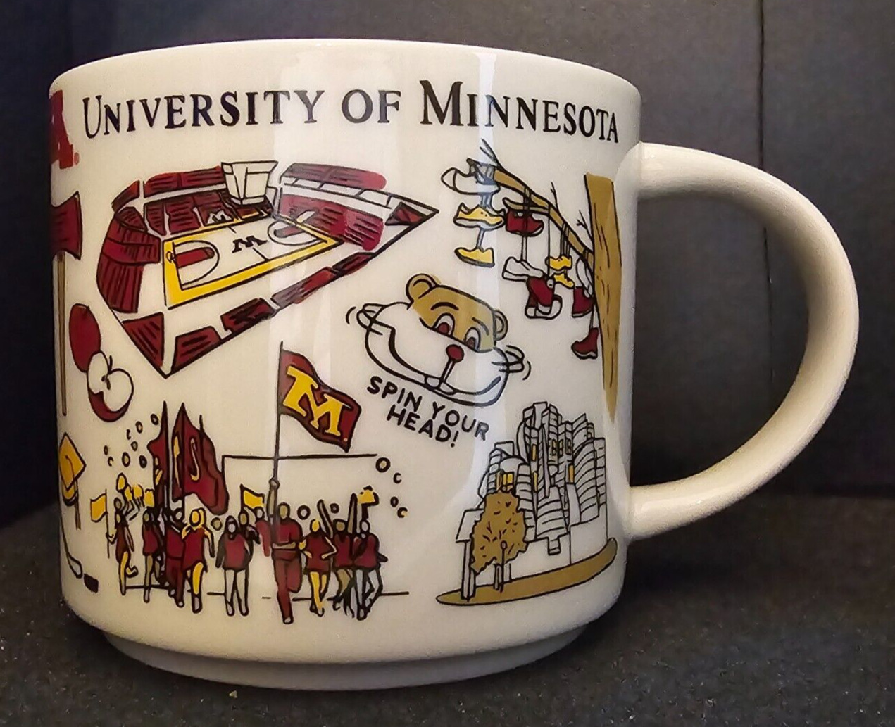 Starbucks University of Minnesota 14oz Mug NIB Campus Collection