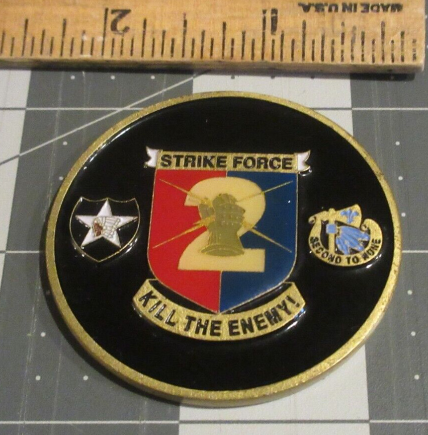 2nd Infantry Division, Kill The Enemy Oath of Reenlistment, Army Challenge Coin