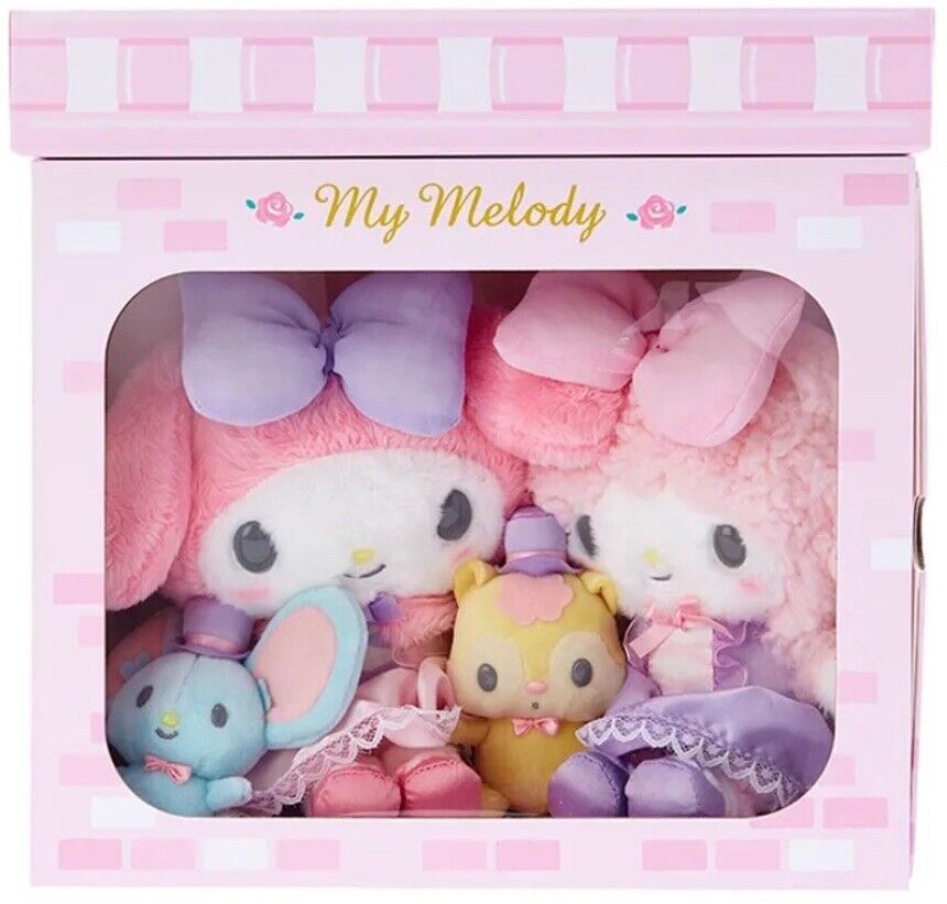 Sanrio My Melody & My Sweet Piano & Friends Plush Dress Up Doll Set