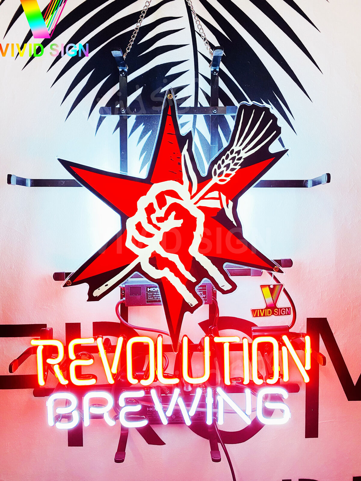 New Revolution Brewing Neon Light Sign Lamp Beer Man Cave Bar Gift Glass 20\