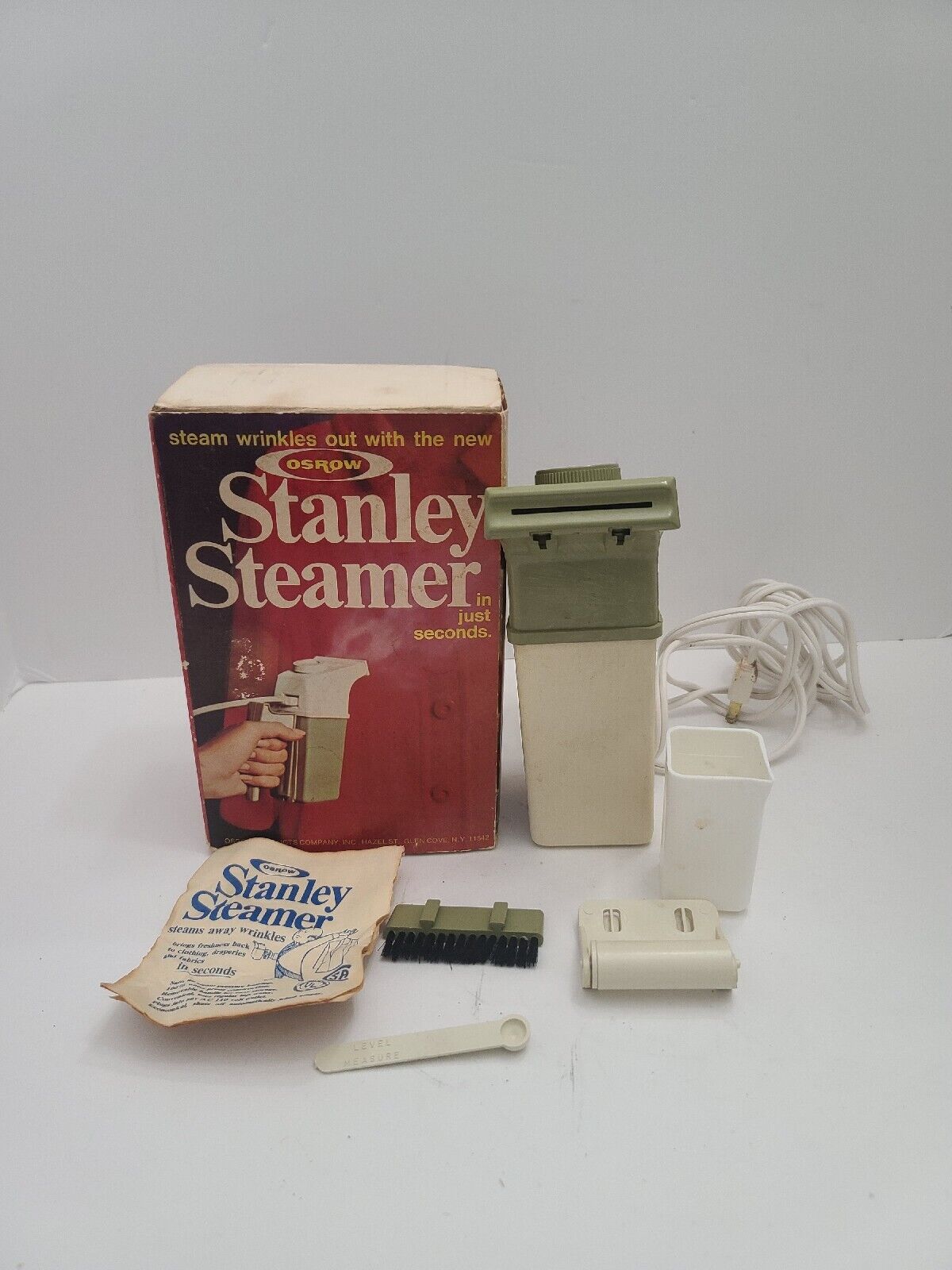 1971 Vintage Osrow Stanley Steamer Complete in Original Box See Description