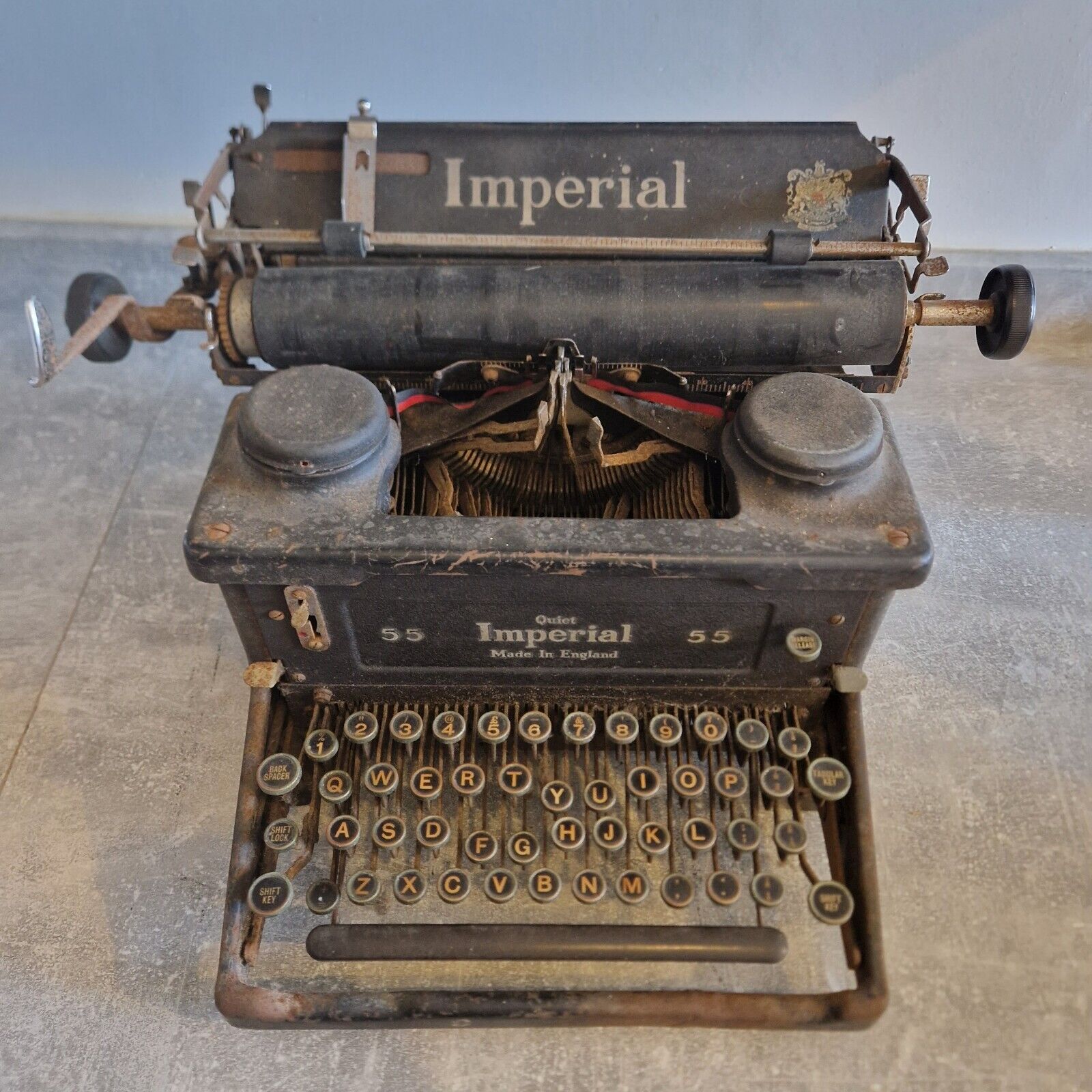 Vintage Antique Imperial 58 Circa 1940’s Typewriter ~ Fast UK Dispatch 