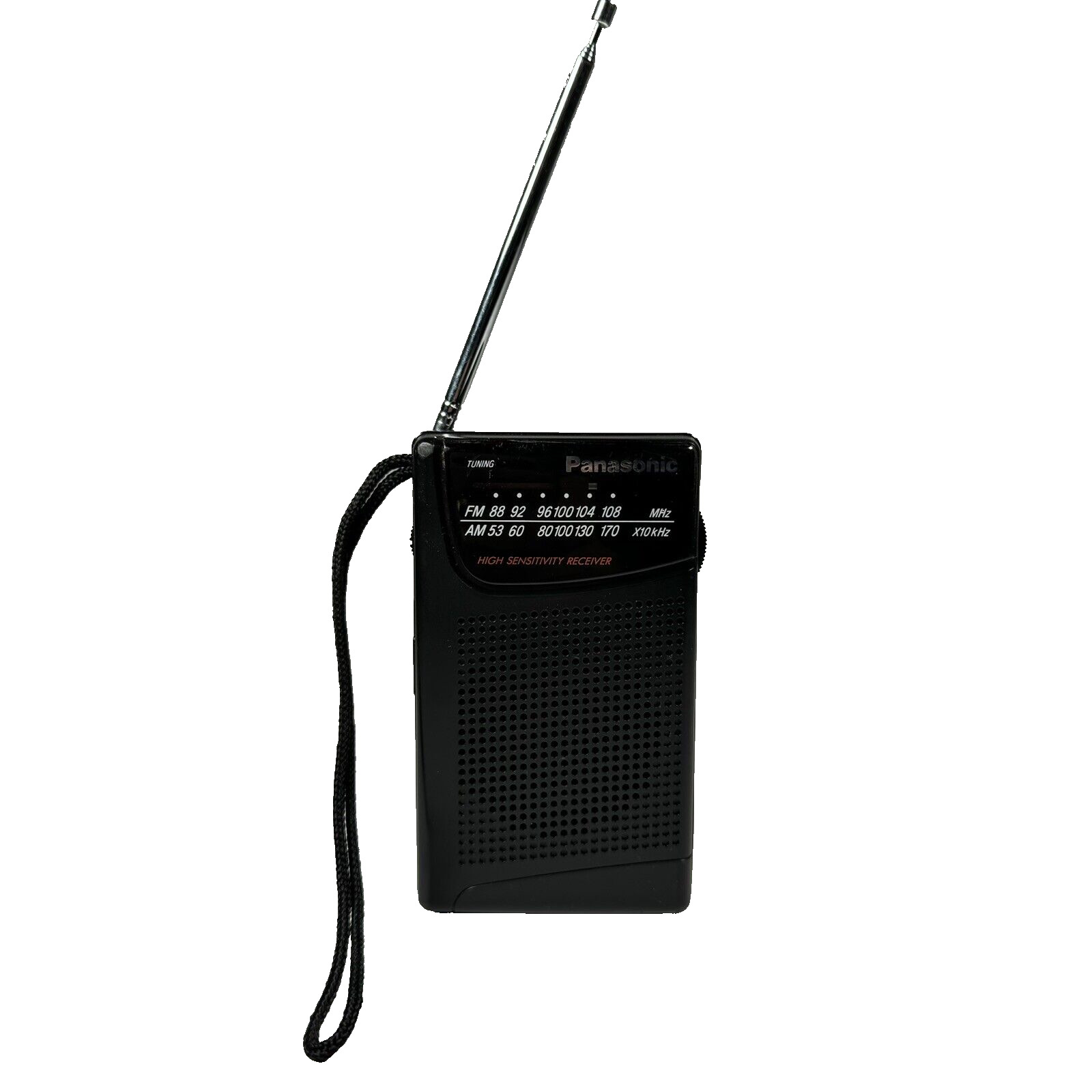 Panasonic RF-521 Transistor Pocket Portable AM FM Radio Tested Works Good