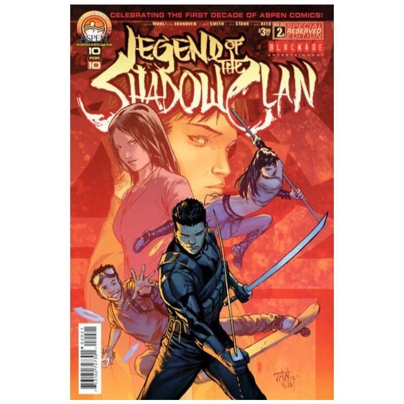 Legend of the Shadow Clan #1 Cover B Aspen comics VF+ Full description below [i{