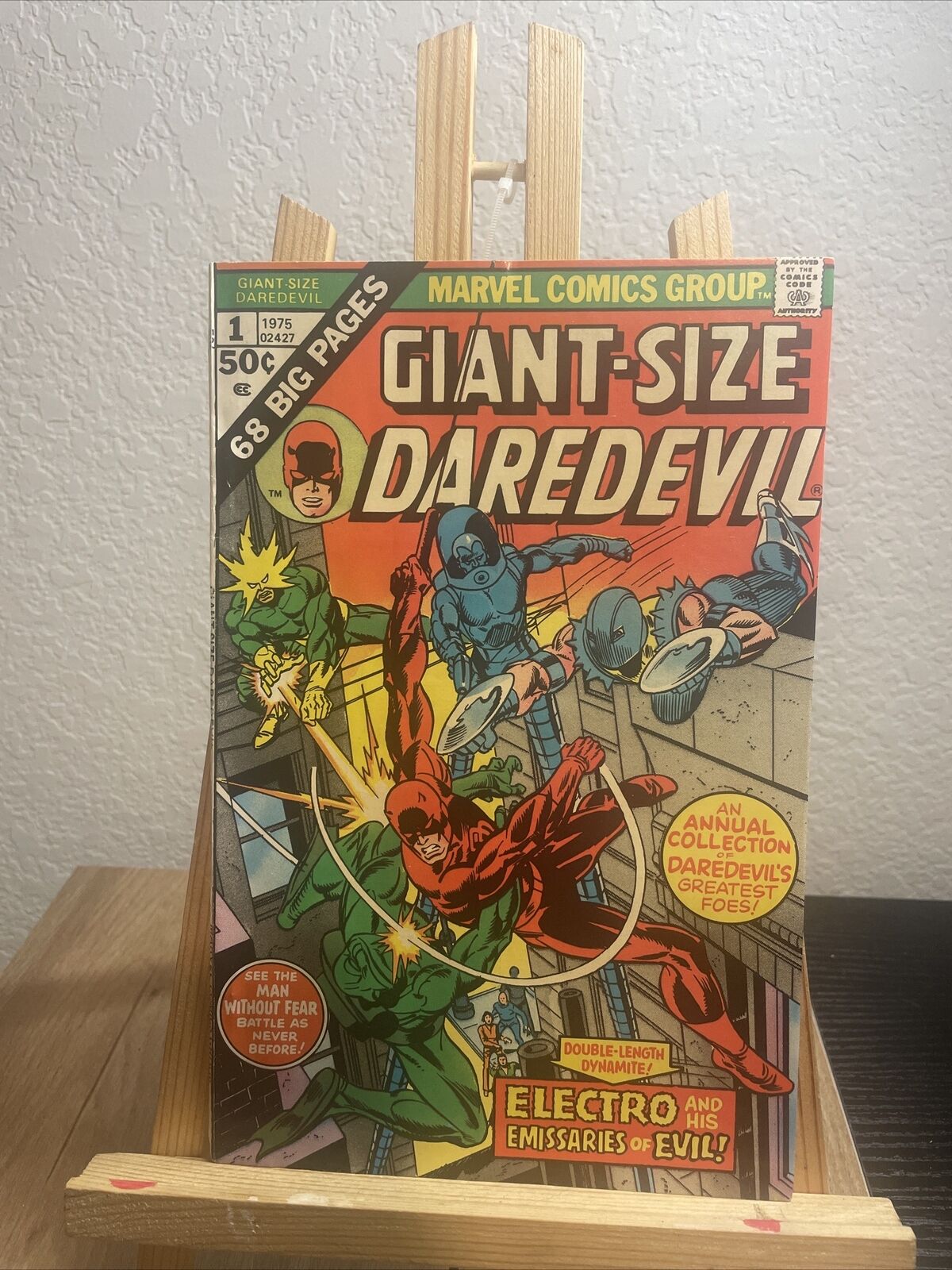 Giant-Size Daredevil #1 (1975) 1st App Emissaries Of Evil Marvel Comics 