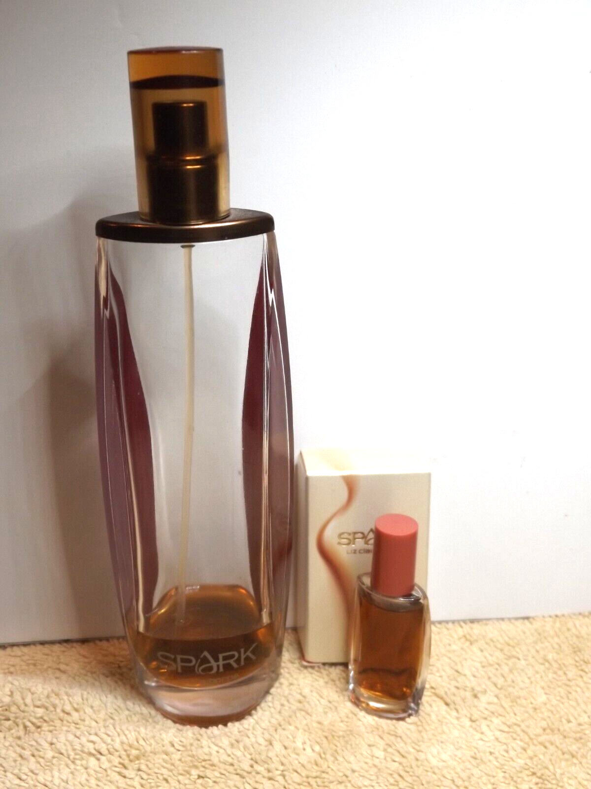 Liz Claiborne SPARK Eau De Parfum Spray 100 ml Partial & 5.3 ml Full