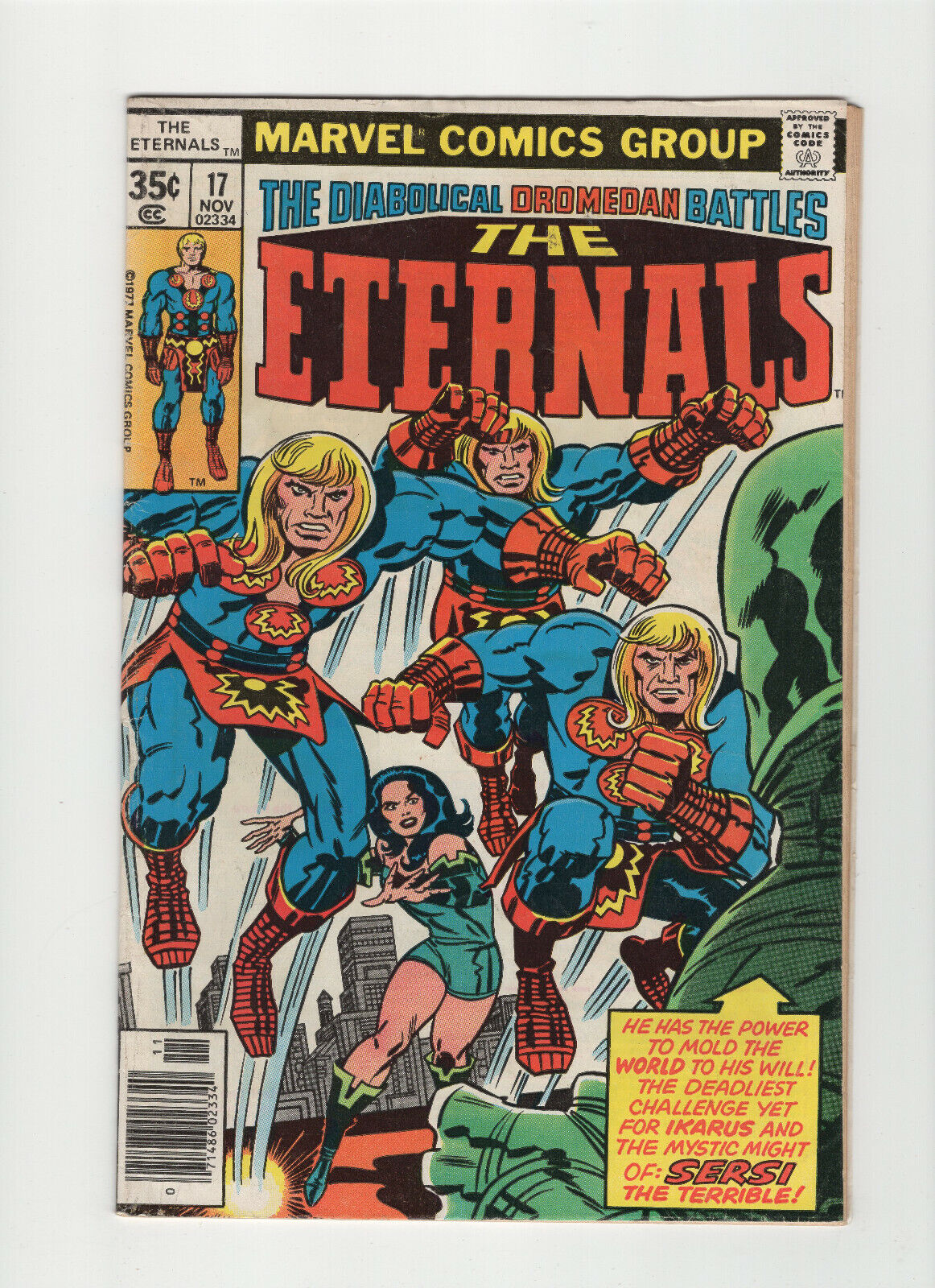 The Eternals #17 (1977 Marvel Comics)