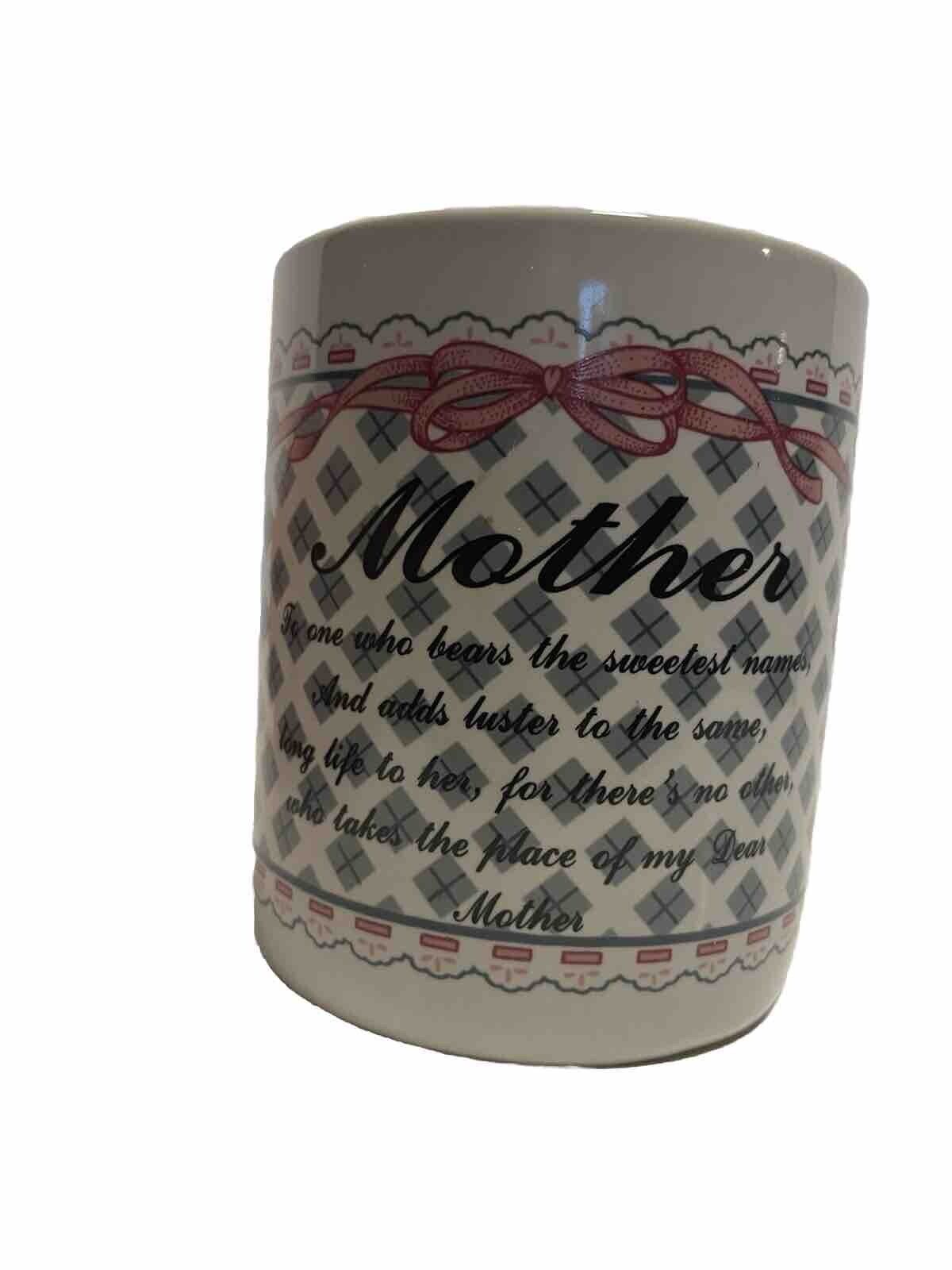 Vintage 1989 Artmark Mother Coffee Mug 