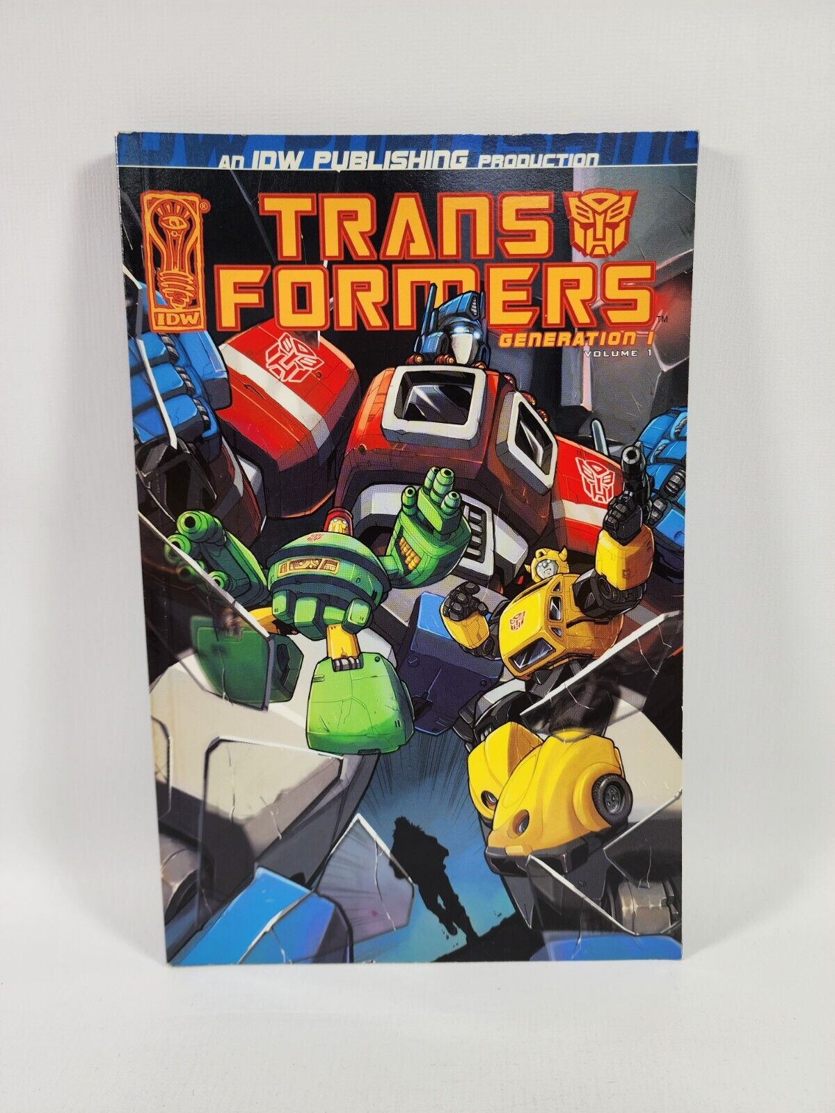 Transformers Generation 1 Volume 1 PaperBack IDW 2006 First Print OOP