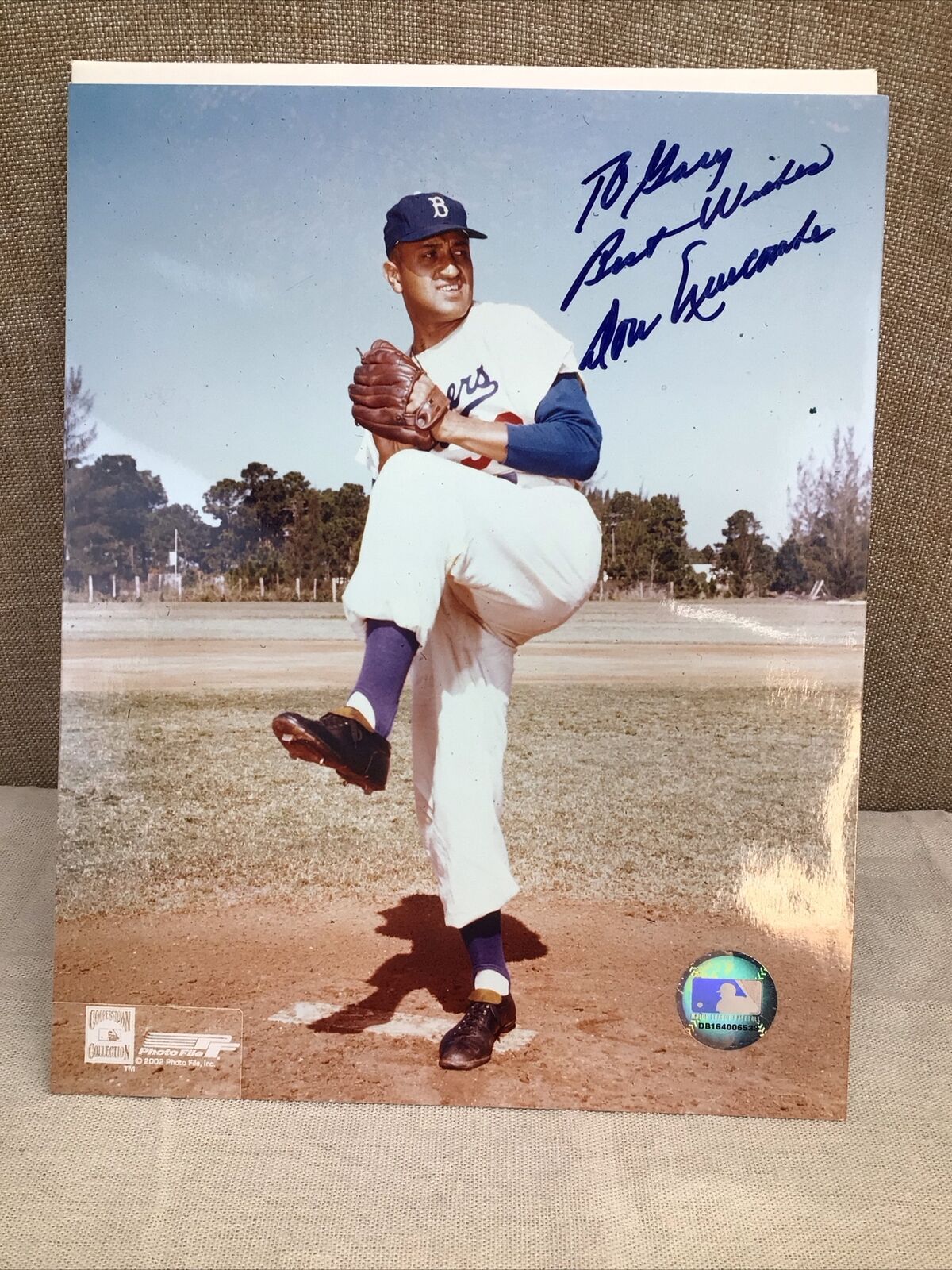 Don Newcombe-L.A. Dodgers-Autographed 8x10 Photo