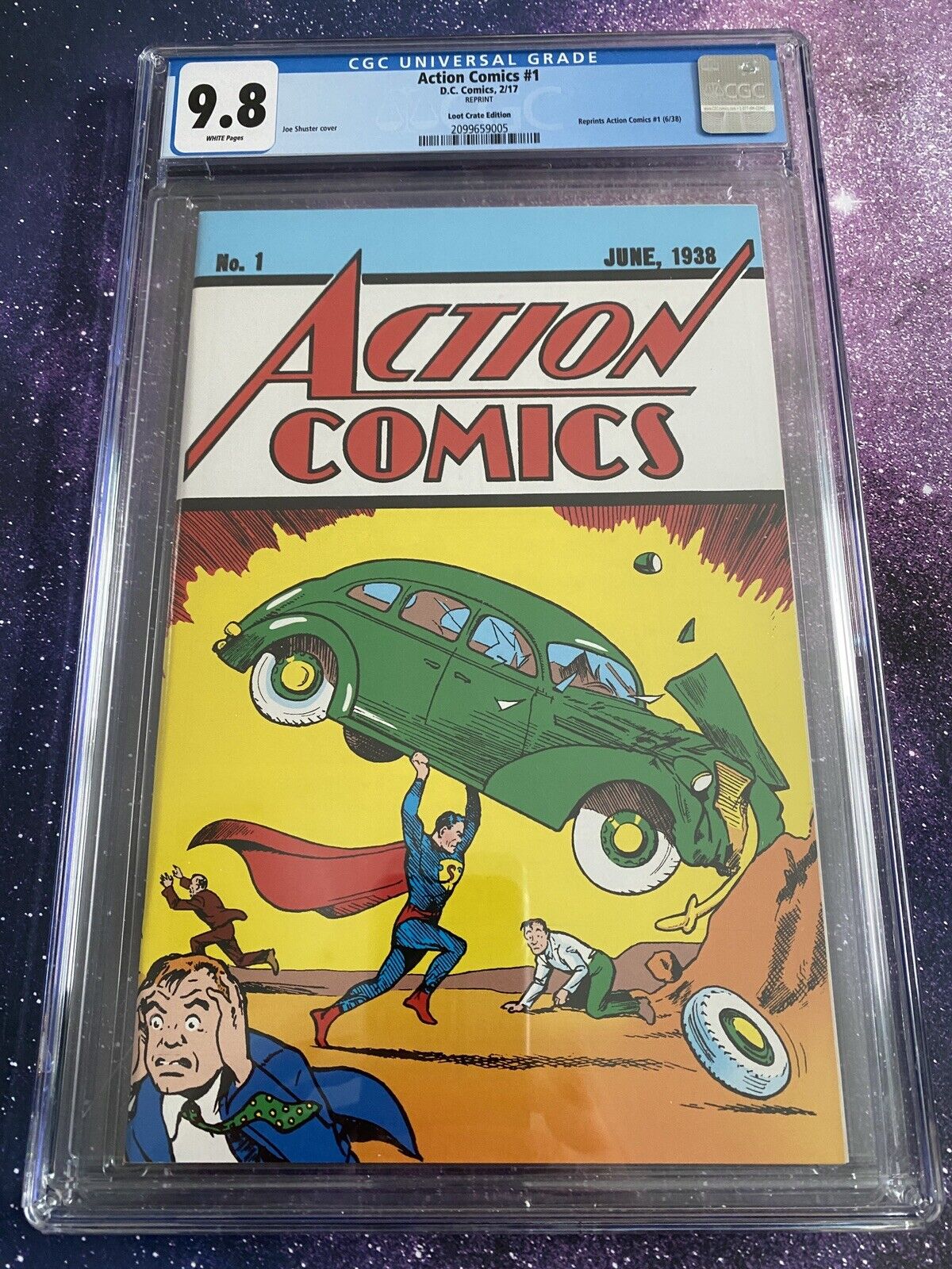 Action Comics #1 Facsimile Edition Reprint 1st Superman Comic Book CGC 9.8