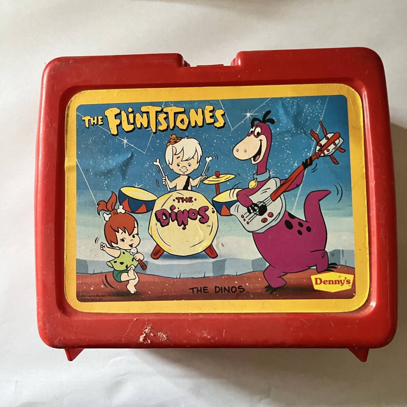 The Flintstones Plastic Lunch Box