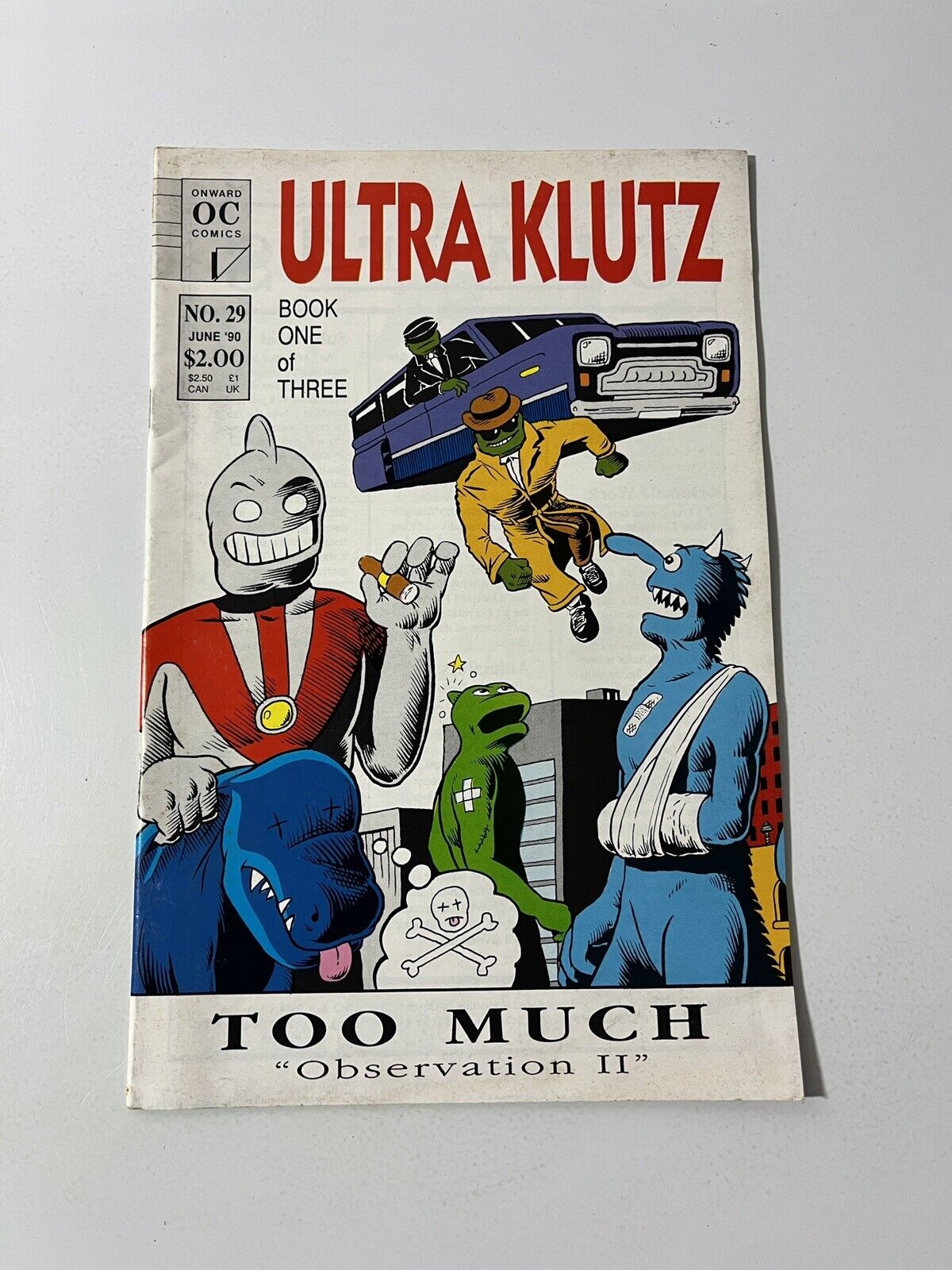 ULTRA KLUTZ #29 Onward Comics 1981 Indie Book