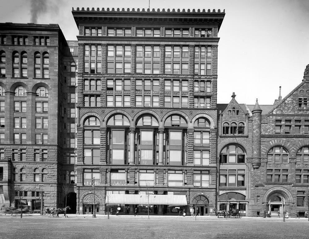 1900 Fine Arts Building Chicago Illinois Old Vintage Photo 8.5\