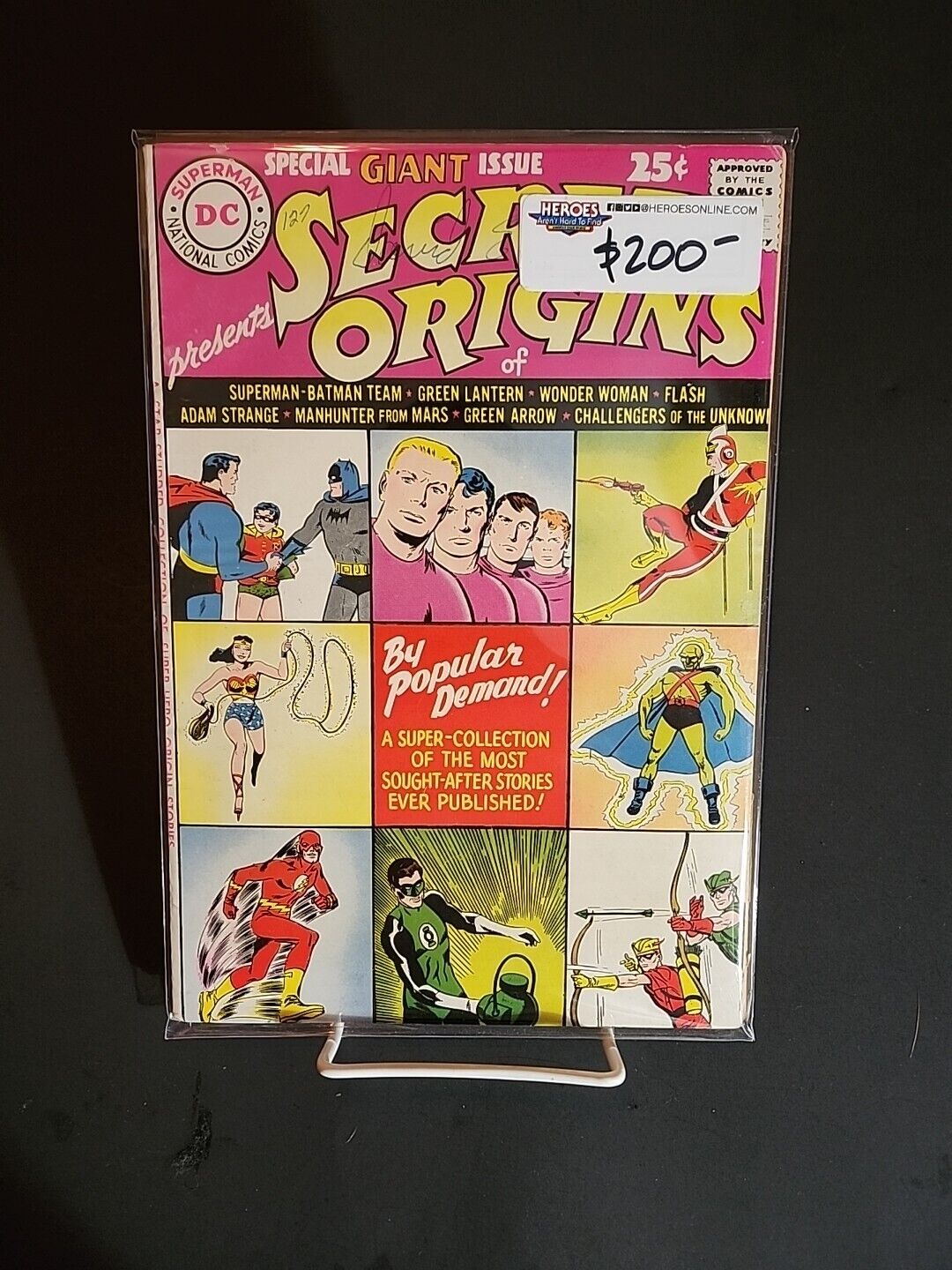 Secret Origins: Special Giant Issue #1 (DC 1961) Rare 1-Shot Of Origin Stories