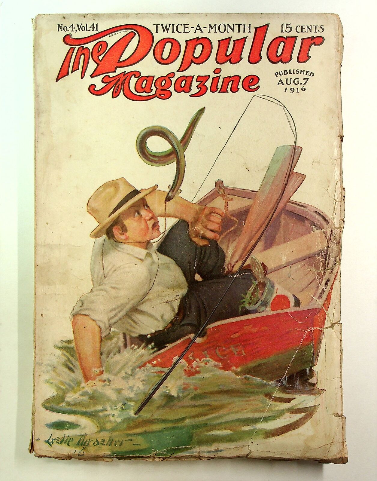 Popular Magazine Pulp Aug 7 1916 Vol. 41 #4 GD- 1.8