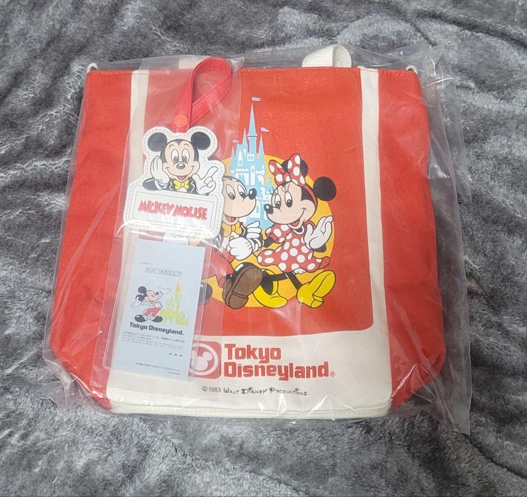 Memory Go Round Tokyo Disney Resort 40Th Anniversary Toe Bag Reprint Japan Free 
