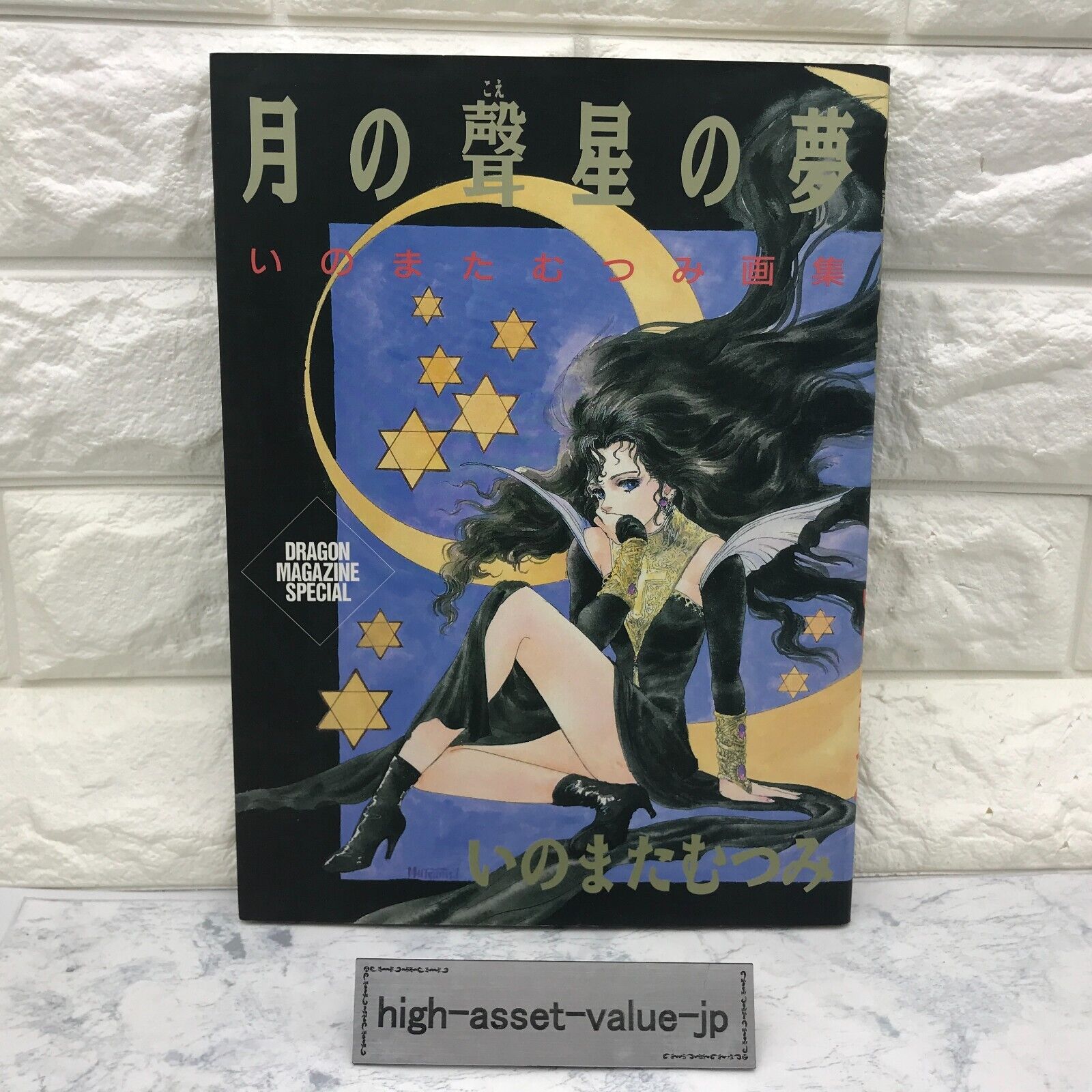 Mutsumi Inomata Art Book: Tsuki no Koe Hoshi no Yume JAPAN Used JA