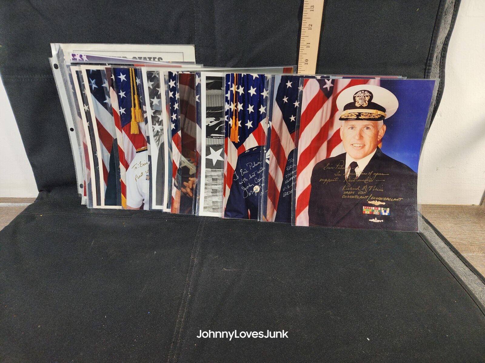 Lot Of 44 American Military Leaders Brass Upper Echelon Autographs