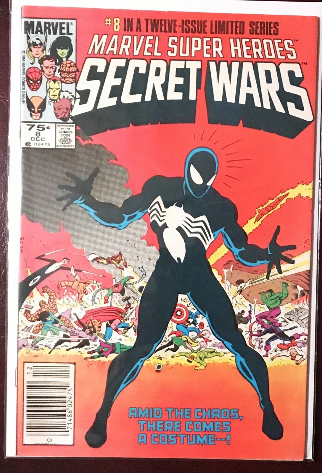 Marvel Comic Book Secret Wars #8 Newsstand - Great condition.
