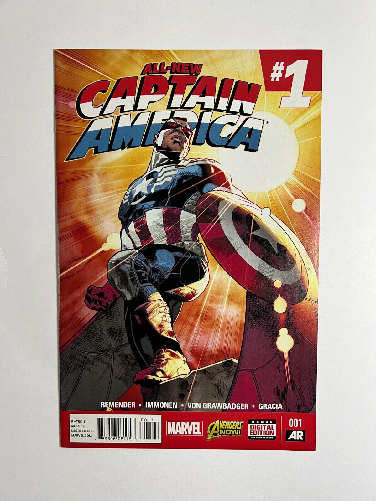 All-New Captain America #1 Marvel Comics 2015 NM