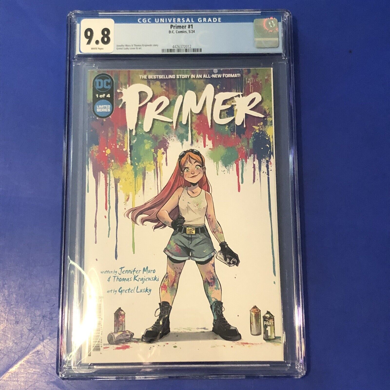 Primer #1 CGC 9.8 1ST PRINT 1ST SOLO APPEARANCE MAIN Cover A Lusky DC Comic 2024