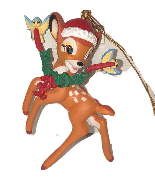 Grolier Disney Bambi Hanging Christmas Tree Decoration Fun