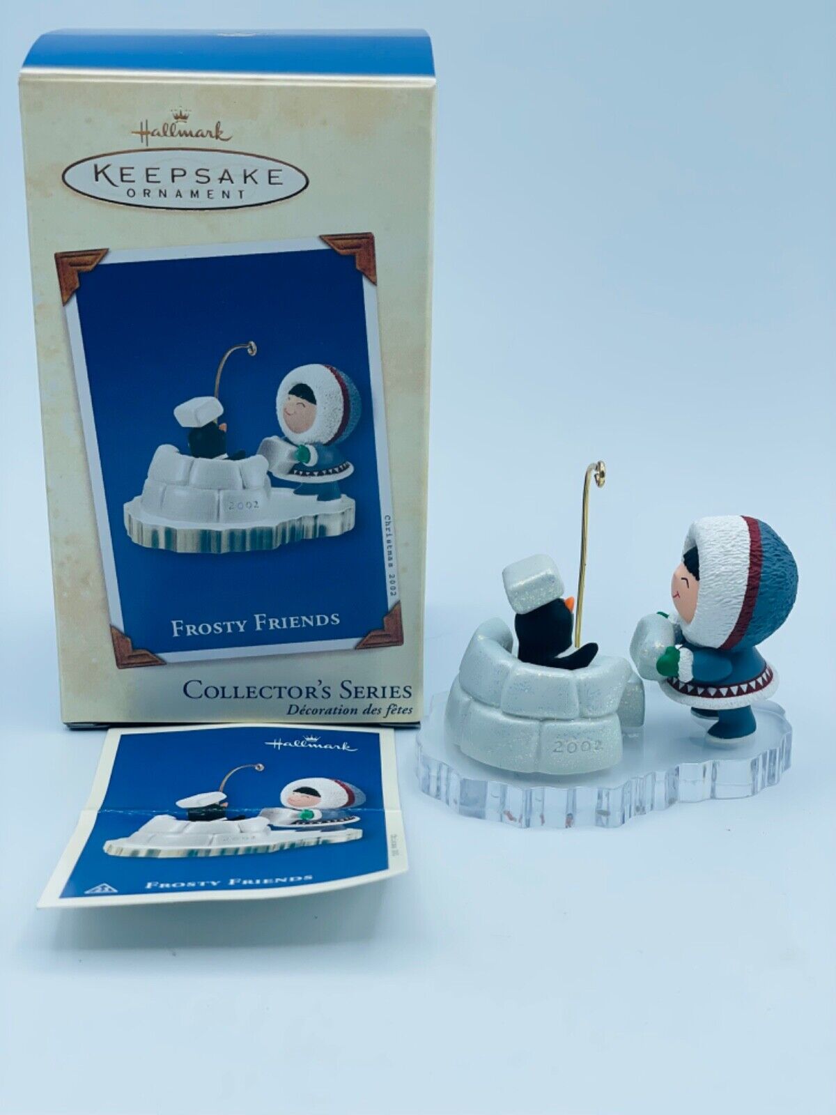 2002 Hallmark Frosty Friends Christmas Ornament with Box 23rd in Series
