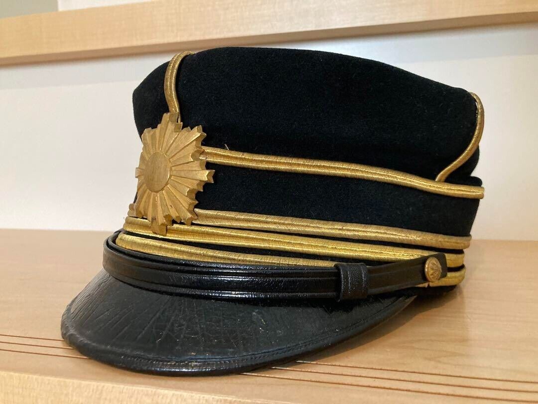 Japanese Navy hat Captain\'s regular cap of the Meiji Army Navy Rare military cap