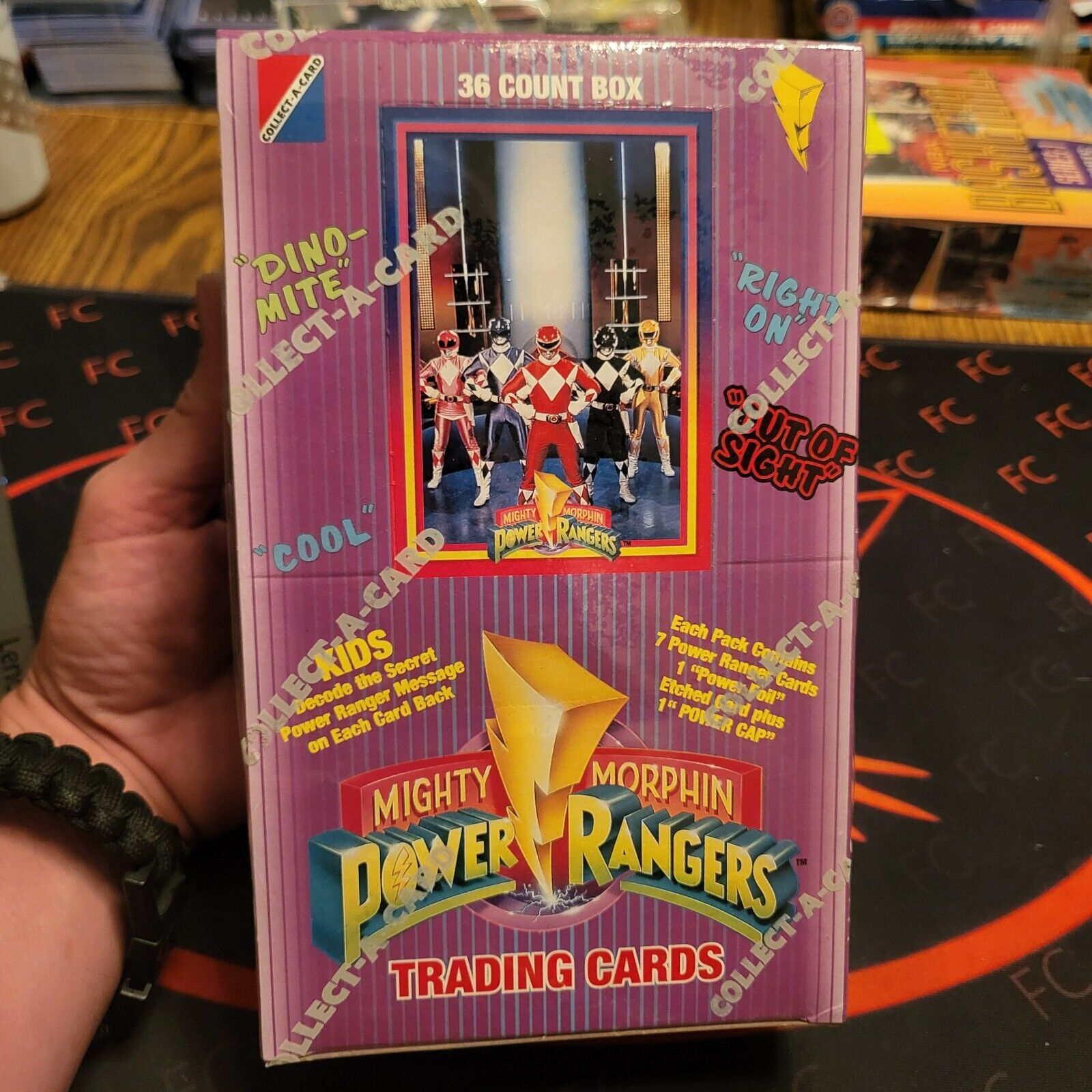 Mighty Morphin Power Rangers Trading Cards - 1994 Series 1 -  FactorySealed Box