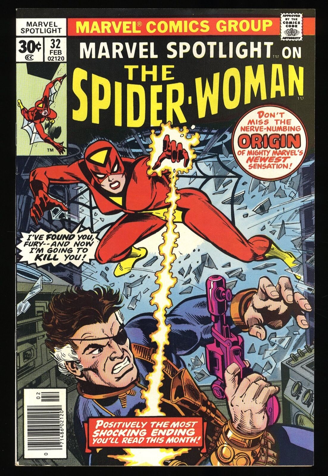 Marvel Spotlight #32 VF+ 8.5 1st Appearance of Spider-Woman Marvel 1977
