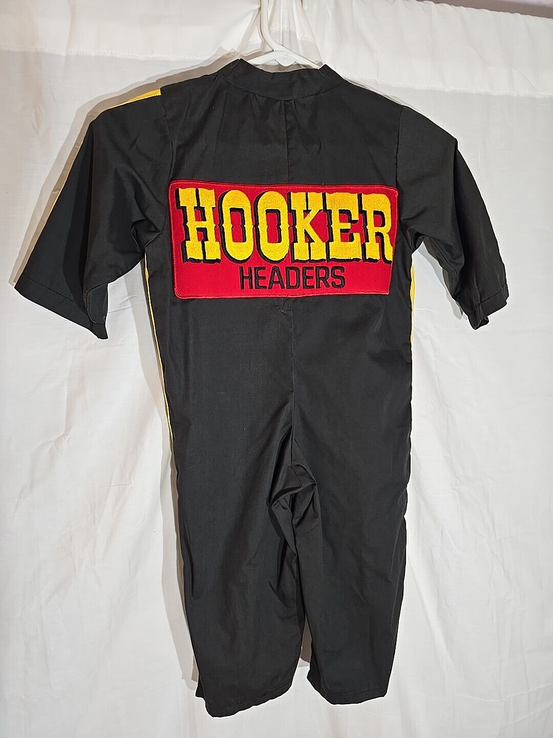 Vintage Childrens Hooker Headers Racing Jumpsuit Size Small