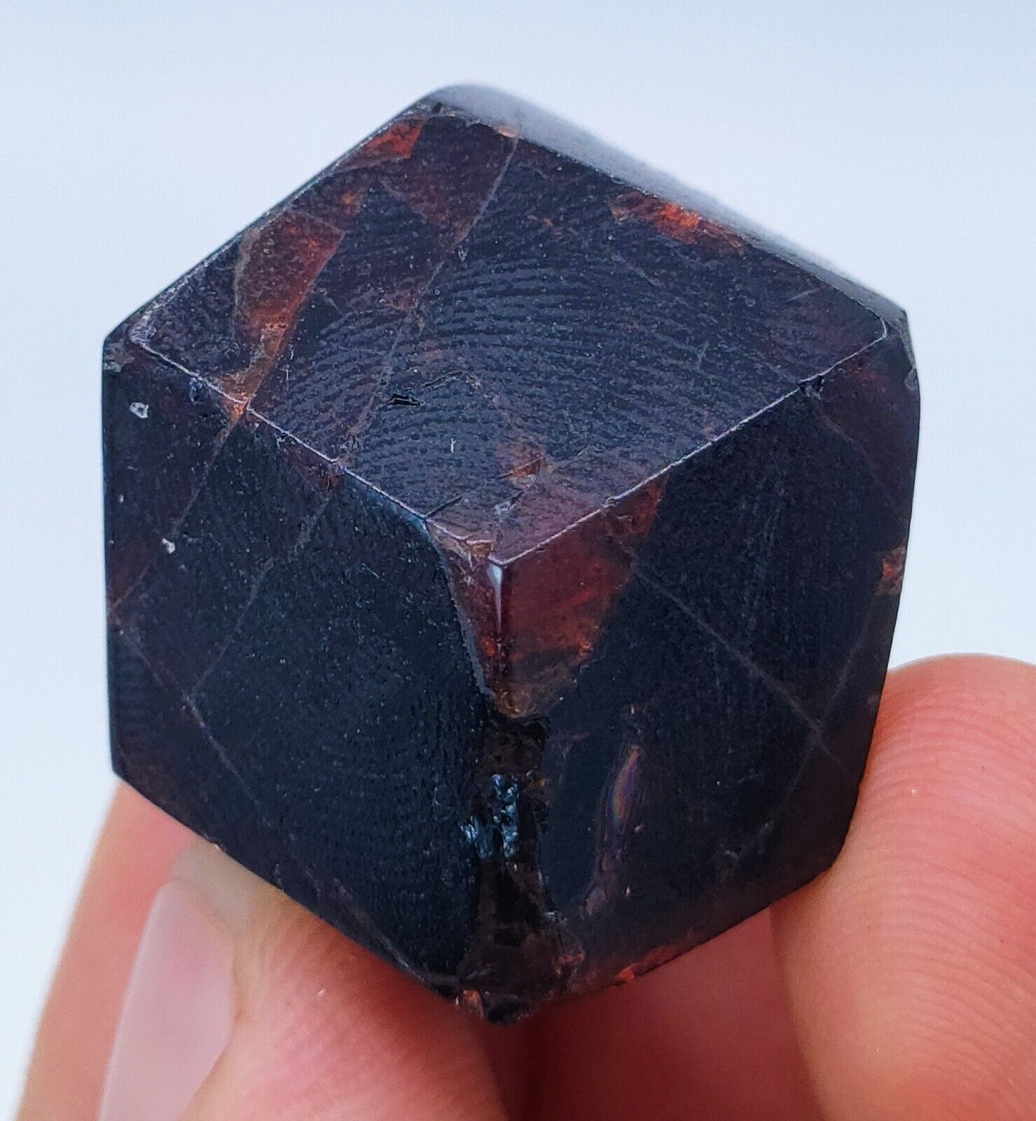 187 Carats Amazing Polished Almandine Garnet Crystal From Khogyani @Afg
