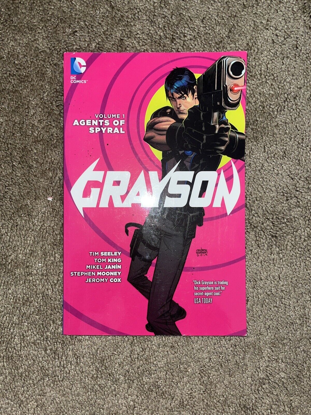 Grayson Agents Of Spyral Vol. 1 - DC 52 Nightwing Comic 