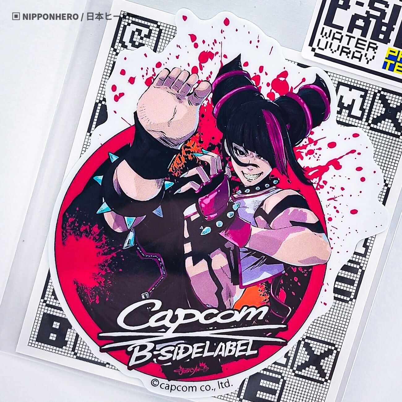 Street Fighter 6 JURI HAN Capcom x B-Side Label Girls Sticker 3\