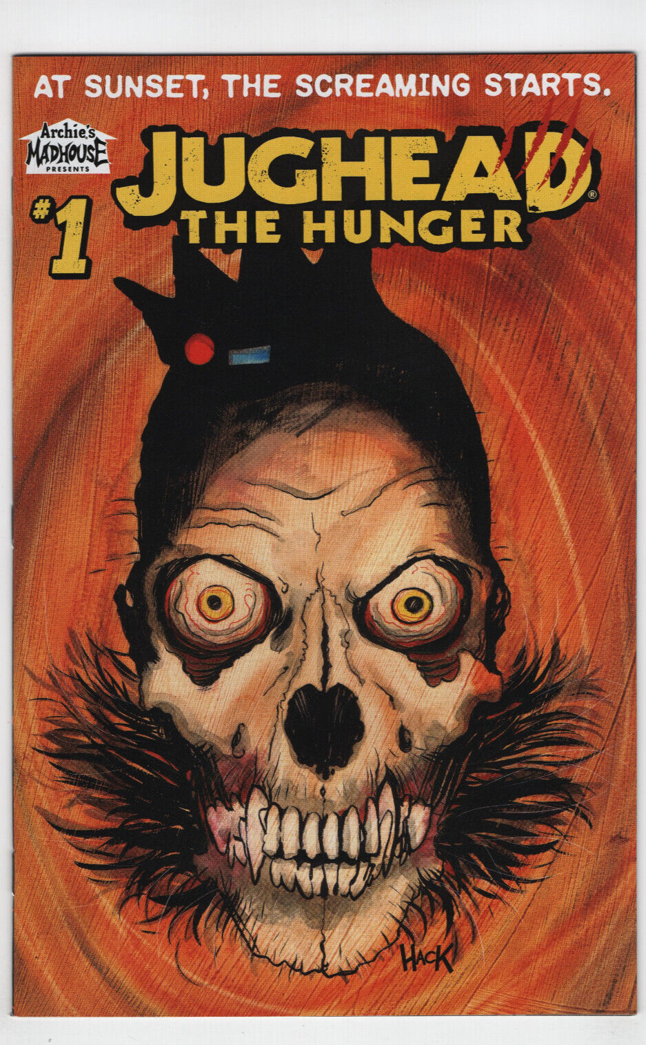 Jughead The Hunger 1 Skull Hack Variant Betty Veronica Archie Horror Comic 2017