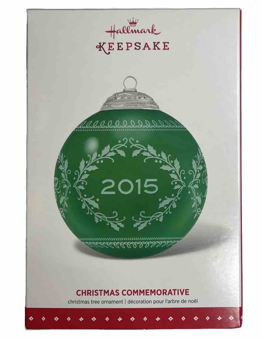 2015 Hallmark Keepsake Christmas Commemorative  Ornament 3rd In Series