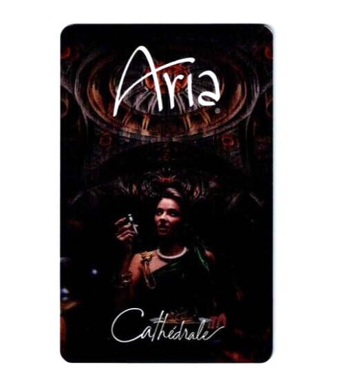 ARIA Las Vegas Room KEY Card Casino Hotel - Cathedrale - I Combine Shippng