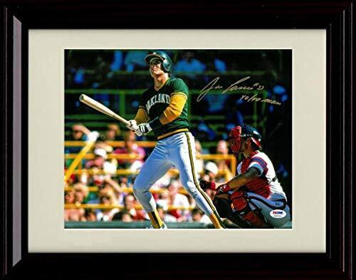 Framed 8x10 Jose Canseco Autograph Replica Print - Forty Forty Man