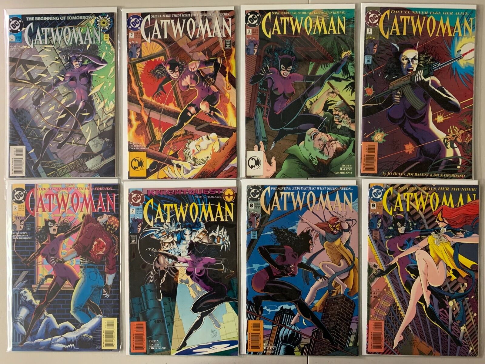 Catwoman comics lot #0-70 21 diff avg 6.5 (1993-99)