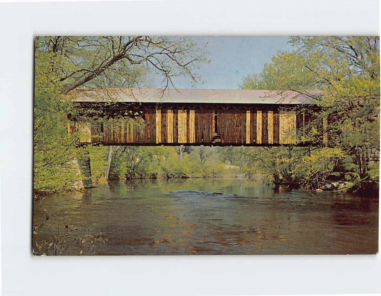 Postcard Coombs Bridge Winchester New Hampshire USA